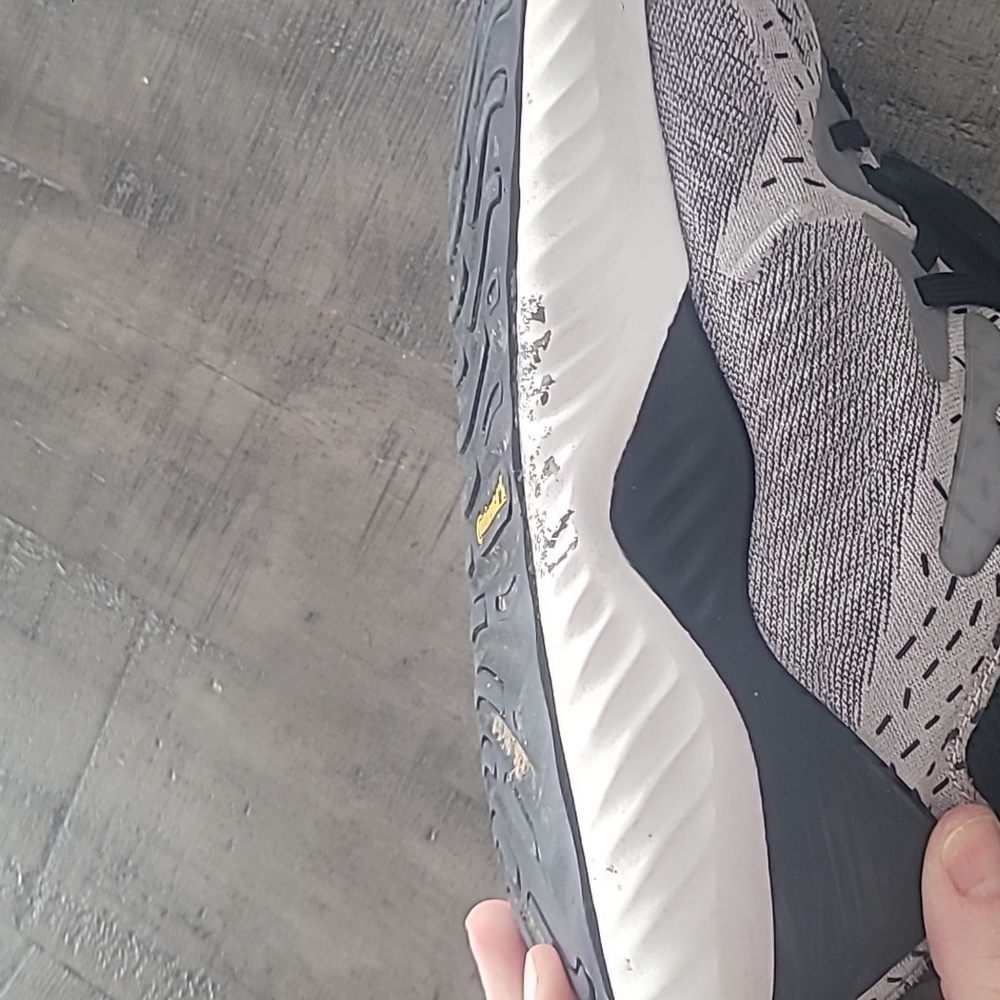 Adidas Alphabounce Beyond Running Shoes Grey/Black Size 11 Men's - Picture 9 of 10